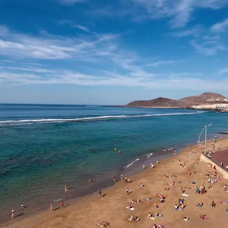 Daire Spectacular 3-bedroom Ocean View In Canteras *