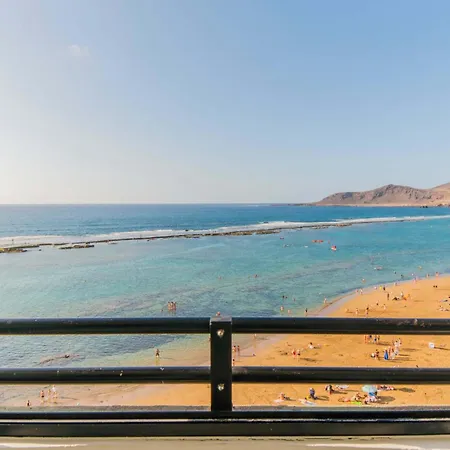 Spectacular 3-bedroom Ocean View In Canteras 라스팔마스
