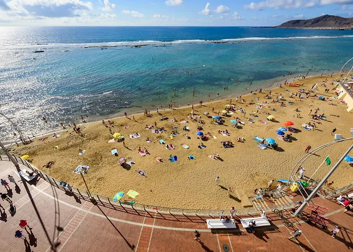 Spectacular 3-bedroom Ocean View In Canteras Appartement
